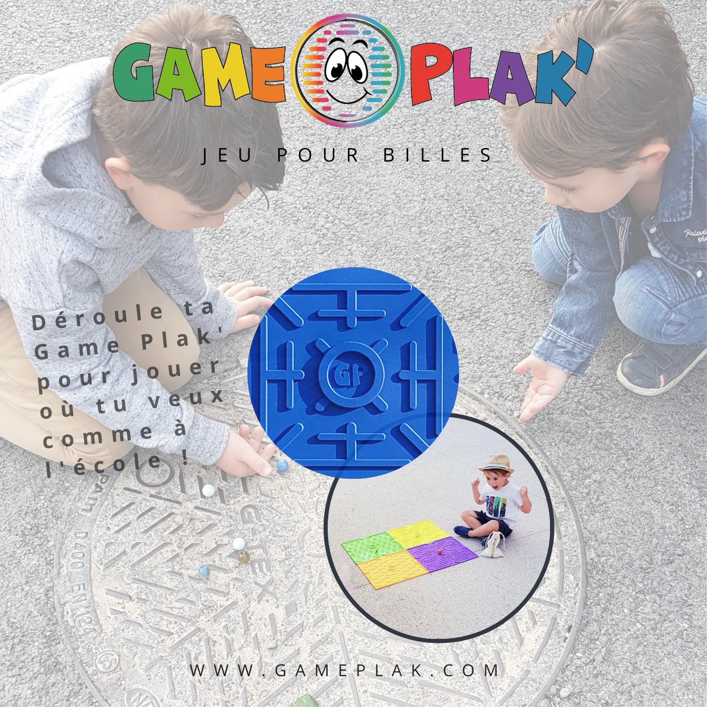 Game Plak' Cosmo blau