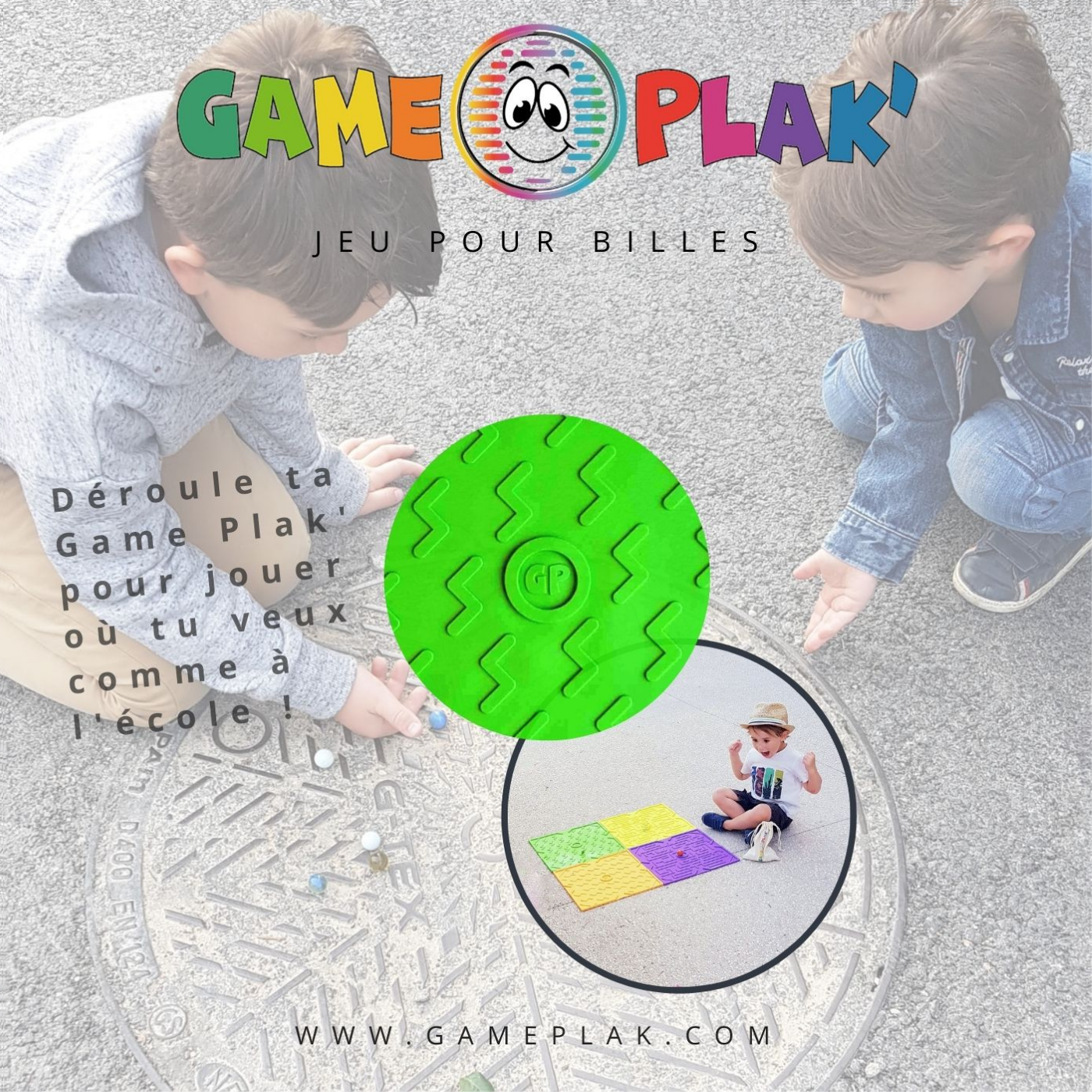 Game Plak' Eclair grün